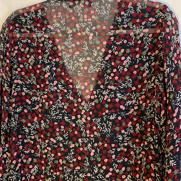 Nicholas floral sheer blouse - Picture 9 of 9